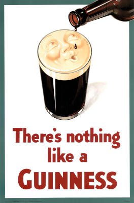 Guinness Poster Poster Print, 24x36