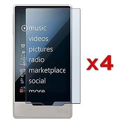 Incipio Screen Protector for Zune HD - 4PK