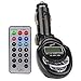 GSI Super Quality In-Car Wireless Hands-Free FM Modulator-Transmitter for MP3/MP4/iPod/CD/DVD Players - SD/Memory Card/Flash Slot/USB Port - LCD Display - Cigarette Lighter Plug - Includes Remote Control