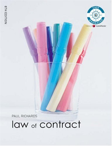 Law of Contract (Foundation Studies in Law Series)
