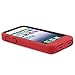 Aimo Wireless IPH5PCMX012S Guerilla Armor Hybrid Case with Kickstand for iPhone 5 - Retail Packaging - Red/Black