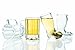Shot Glass Set - Mini Beer Mug and Das Boot Shot Glasses - Recipe Ebook Included