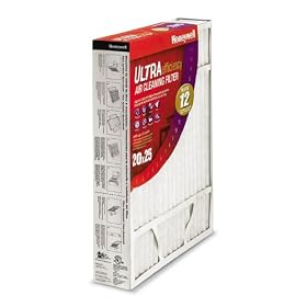 Honeywell CF200A1016 4-Inch Ultra Efficiency Air Cleaner Filter 20x25x4 Inches