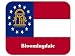 US State Flag - Bloomingdale, Georgia (GA) Mouse Pad