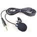 3.5mm Hands Free Computer Clip on Mini Lapel Microphone