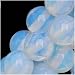 Opalite Moonstone Glass 8mm Round Beads/15 Inch Strand