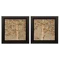 Set of 2 Birch Study Wall Decor