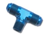 Edelbrock/Russell 661070 Blue Anodized Aluminum -4AN Flare to 1/8