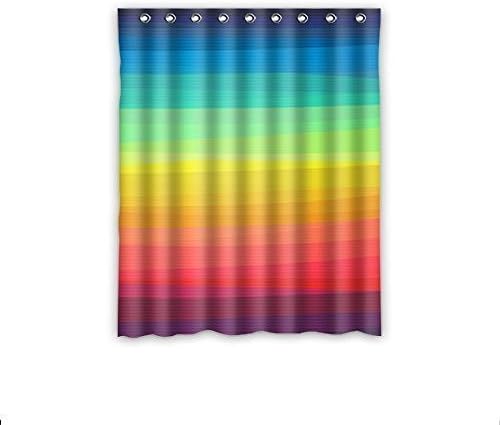 Tall Switch Special Dign Amazing Colorful Waterproof window Curtain,Bedroom Decor One Piece 52"W x 84"L