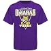 LSU Tigers Youth Purple 2009 College World Series Bound Omaha 8 Banner T-shirt