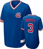 Atlanta Braves Dale Murphy #3 Nike Royal Cooperstown V-Neck Player Jersey
