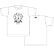 咎狗の血 Ｔシャツ シースナイフ紋章柄 ホワイト サイズ：L