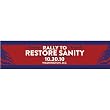 The Daily Show: Rally to Restore Sanity Bumper Sticker