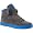 Charcoal Grey/Royal Blue : Suede