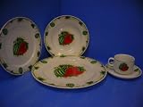 Watermelon 20-Piece Dinnerware Plate Set