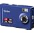 Rollei Compactline 50 Digitalkamera (5 Megapixel, 4-fach digit. Zoom, 6 cm (2,4 Zoll) Display) blau