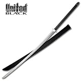 54 in. Full Tang Samaurai, Black Nylon Cord Wrapped Handle