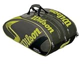 Wilson KFactor KPro Tour Super 6-Pack Tennis Bag - Army Green