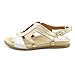 Earthies Women's Arvello Dress Sandal,Gold Distressed