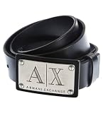 Armani Exchange Bolted Logo Belt