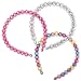 Beaded Headbands in White, Pink or Multi