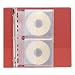 CD/DVD Vinyl Protector Sheets for 3-Ring Binders