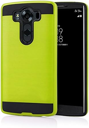 LG V10 Case, Bumper Defender Hard Dual Layer Thin Armor Soft TPU Interior Silicone Shell Heavy Duty Solid PC Back Shock Absorbing Skid Proof Scratch Resistant Hybrid Dual Layer Slim Cover LG