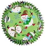 Wilton Shiver Me Snowman, Mini Baking Cups