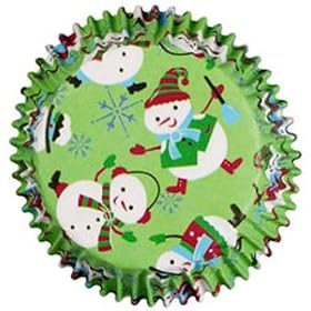Shiver Me Snowman Baking Cups
