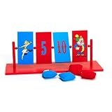 Wooden Carnival Knock Em Down Game Party Supplies