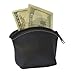 Artisan's Made Leather Coin Purse in Black - from Costa Rica.