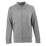 NHL Los Angeles Kings Signature Hood Long Sleeve Full-Zip Fleece, Grey Heather, XX-Large