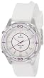 Bulova Womens 96L144 Solano Marine Star Rubber Strap Watch