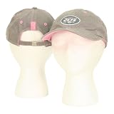 New York Jets Women's Gray and Pink Slouch Style Adjustable Hat