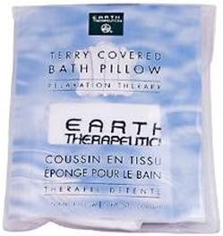 YEASUN Earth Therapeutics Terry Covered Bath Pillow White - 1 Unit