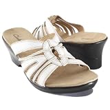 Clarks Sterling White sandals