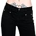 Ladies 60s 70s Disco Retro Black Stretch Hippy Wide Leg BellBottoms Super Flares