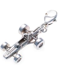 Welded Bliss Sterling 925 Silver Formula One Racing Car Lobster Clip On Charm WBC1287
