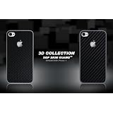 SGP Skin Guard Cube Black Set Package for Apple iPhone 4 (Included Steinheil Ultra Crystal Screen Protector)