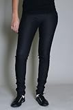 Tripp NYC Juniors / Womens Skinny Denim Legging in Black, Size: 1, Color: Black
