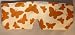 Organic Cotton Sleep Mask Taupe Butterfly Design