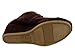 TOMS Women's Suede Wedge Desrhi Black 10002815
