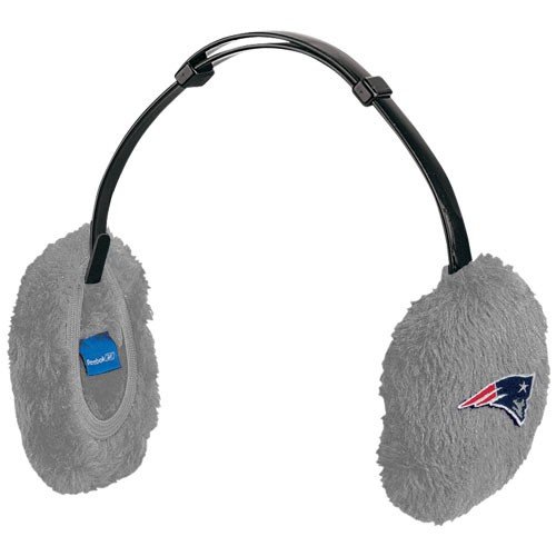 Reebok New England Patriots Grey Ladies Basic Logo Ear Muffs