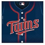 Minnesota Twins Paper Lunch Napkins (36 Pack)