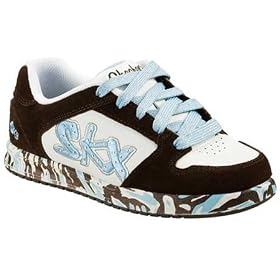 Skechers Girls' Trixies Snazzy Sole Skateboard Shoes
