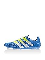 adidas Zapatillas de fútbol Ace 16.1 FG/AG (Azul / Verde / Blanco)