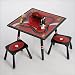 Firefighter Table and 2 Stool Set