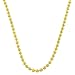 14 Karat Yellow Gold Diamond-Cut Beads Chain (1.2 mm Thick, 18 inch)