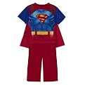 Toddler Boys' Short-sleeve 2-piece Supermn PJ Set w/Cape - Red
