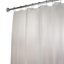 InterDesign EVA Shower Liner,72 by 72 Clear Frost